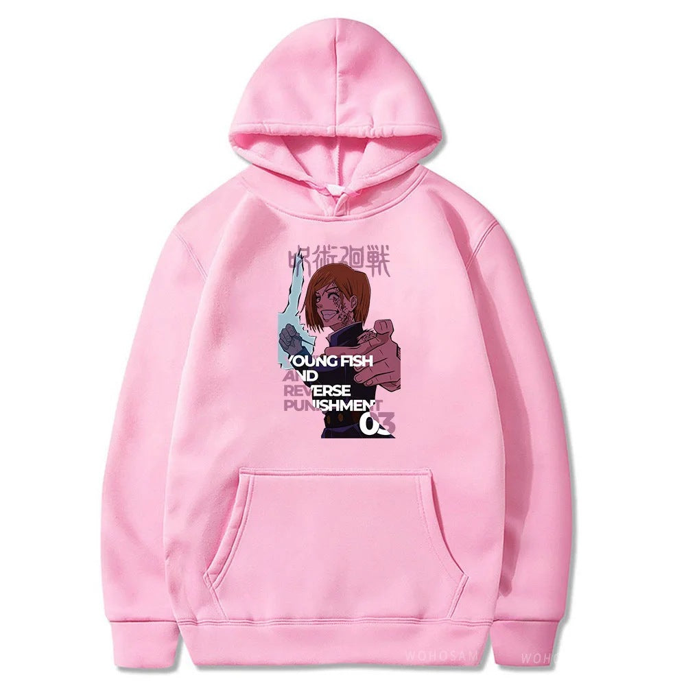 Nobara Cursed Rose Hoodie