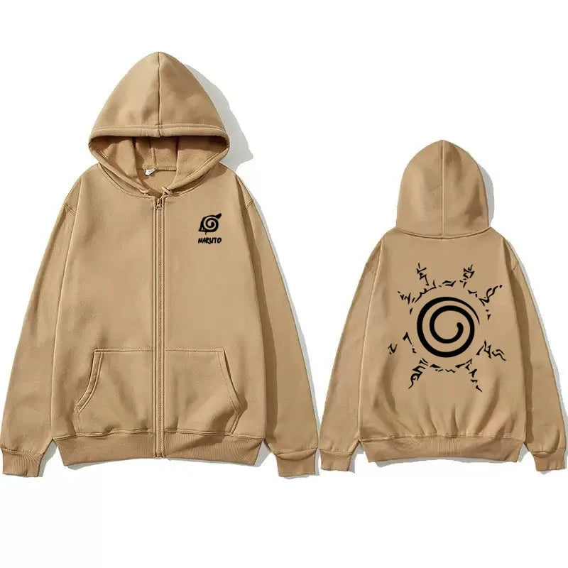 Naruto Hidden Leaf Legacy Zip-Up