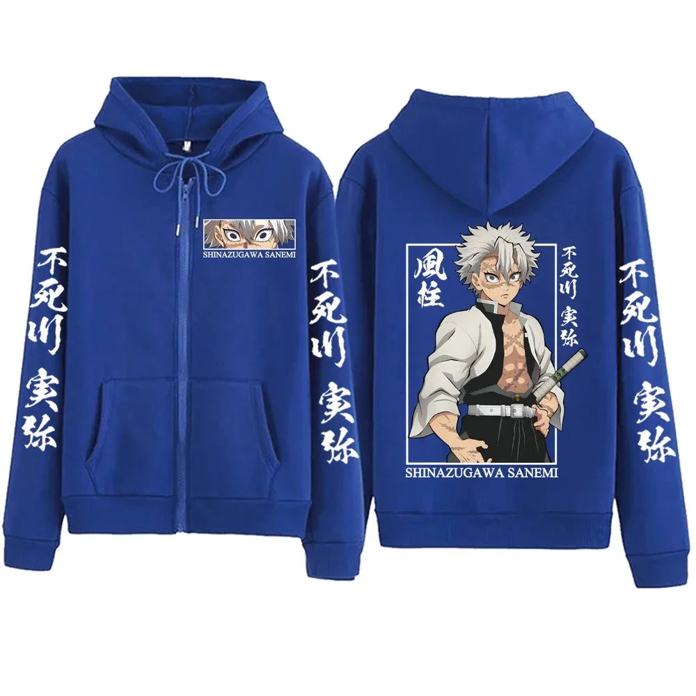 Sanemi Raging Wind Zip-Up