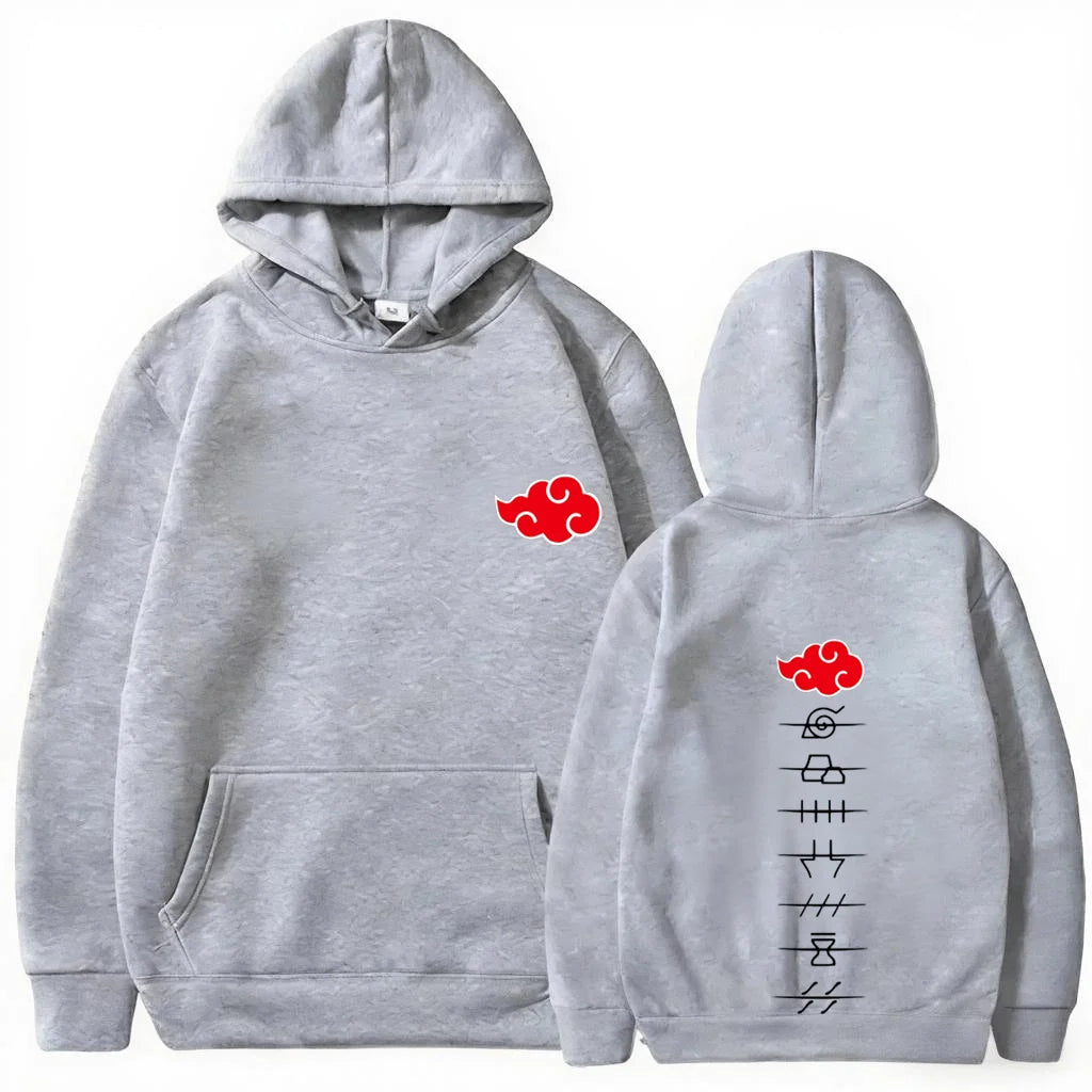 Akatsuki Crimson Cloud Hoodie