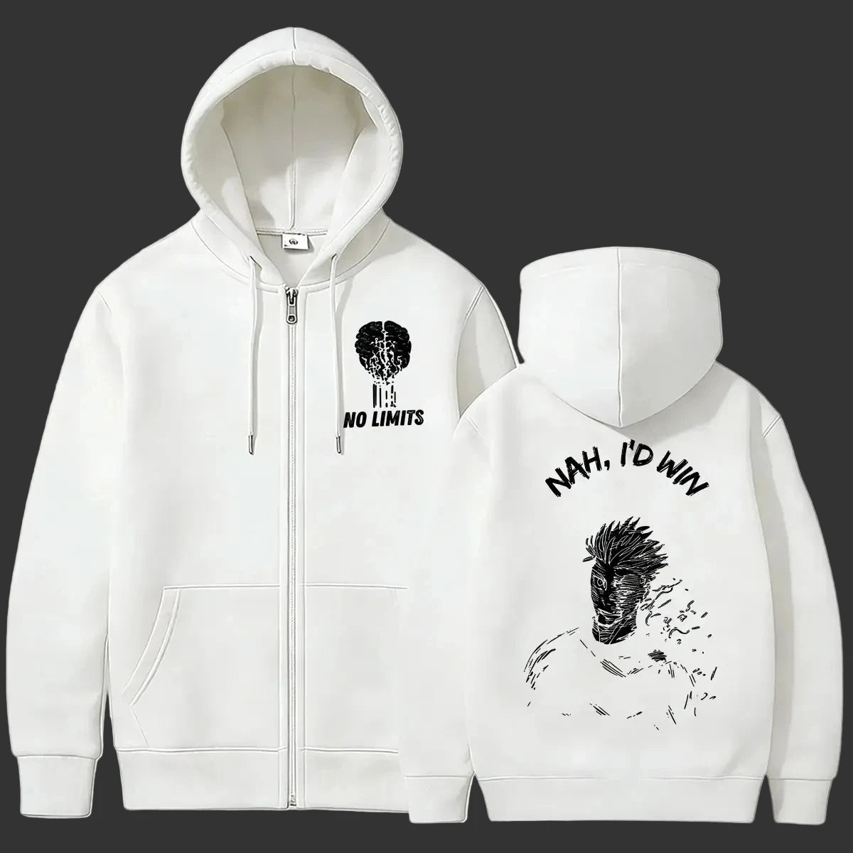 Gojo Nah, I’d Win Zip-Up
