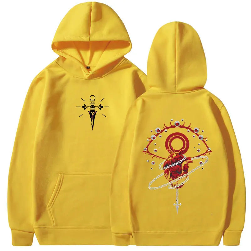 HxH Crimson Emblem Hoodie