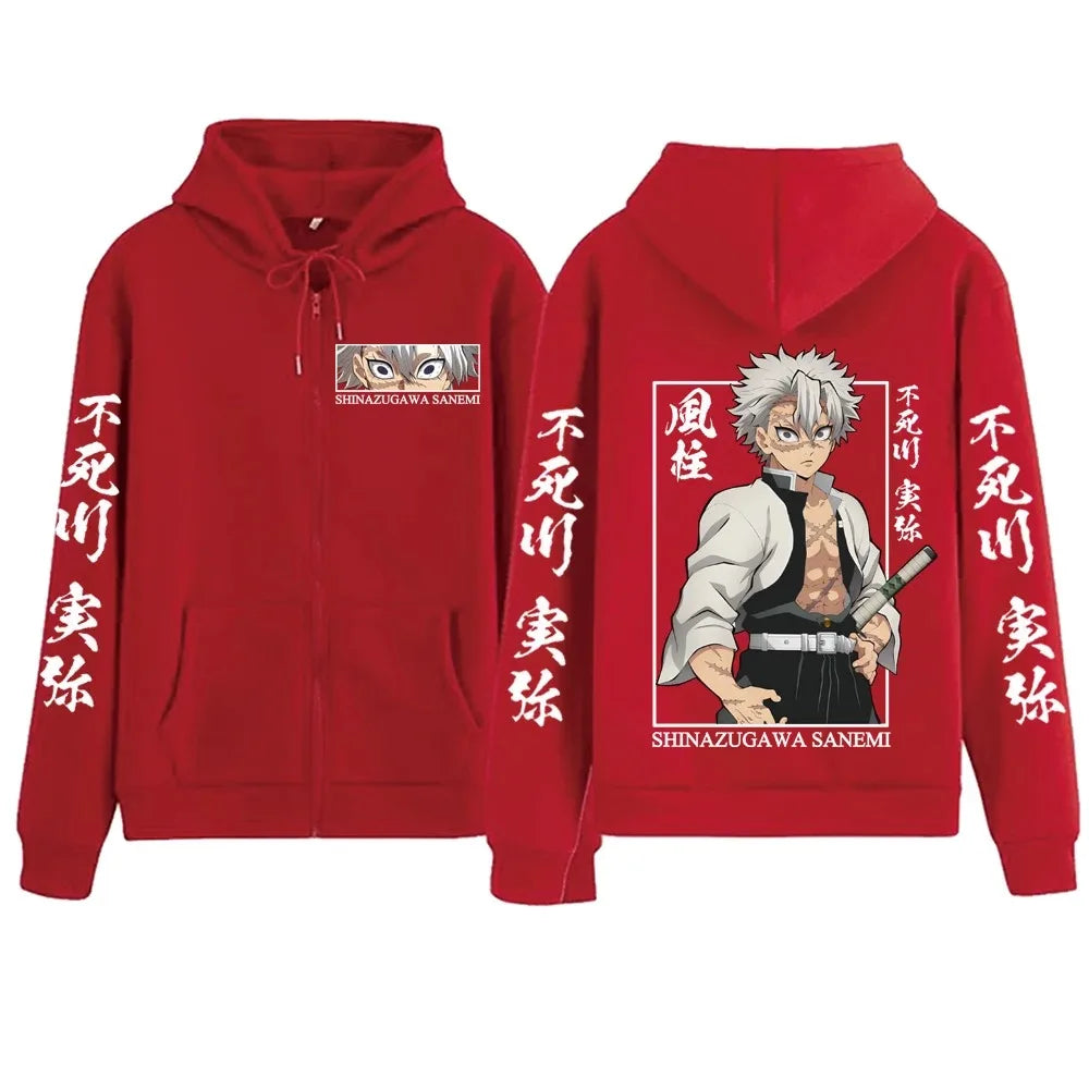 Sanemi Raging Wind Zip-Up