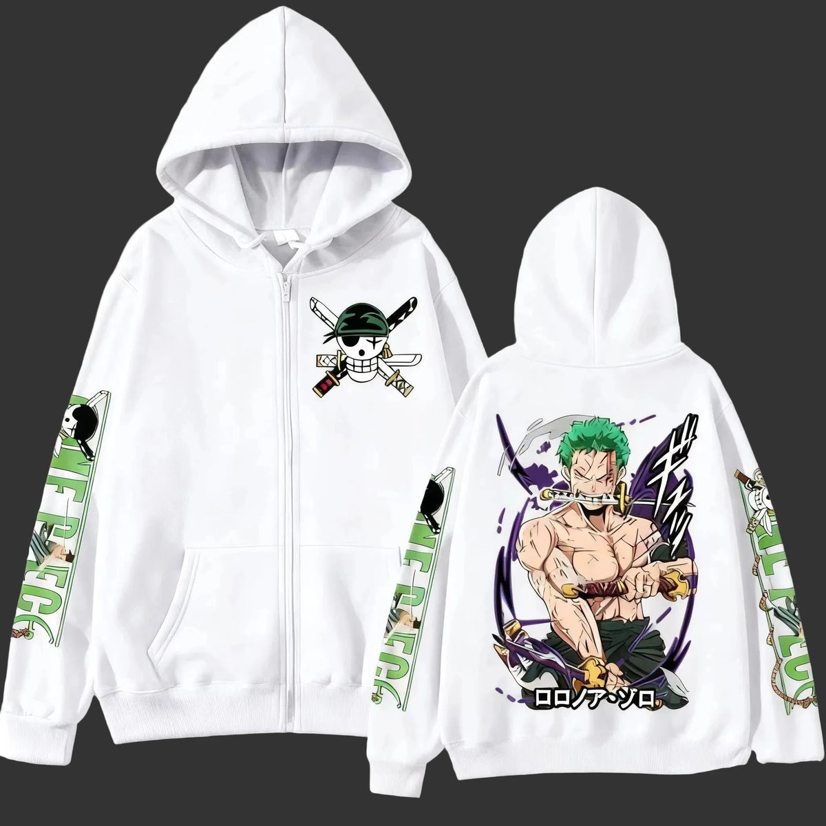 Zoro Ashura Spirit Zip-Up