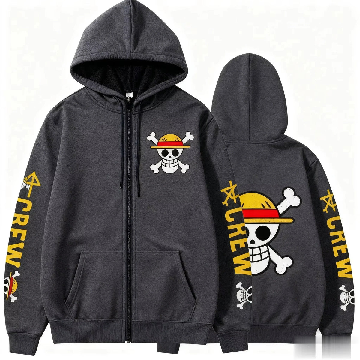 Luffy Straw Hat Rebellion Zip-Up