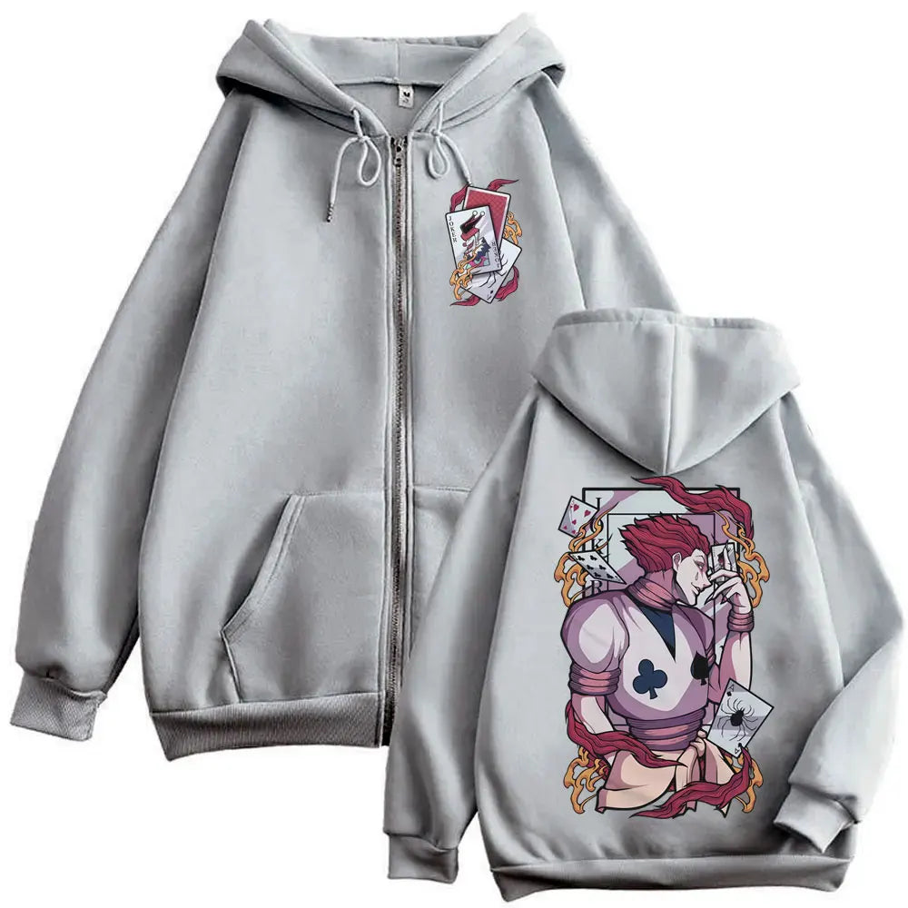 Hisoka Playing Card Zip-Up