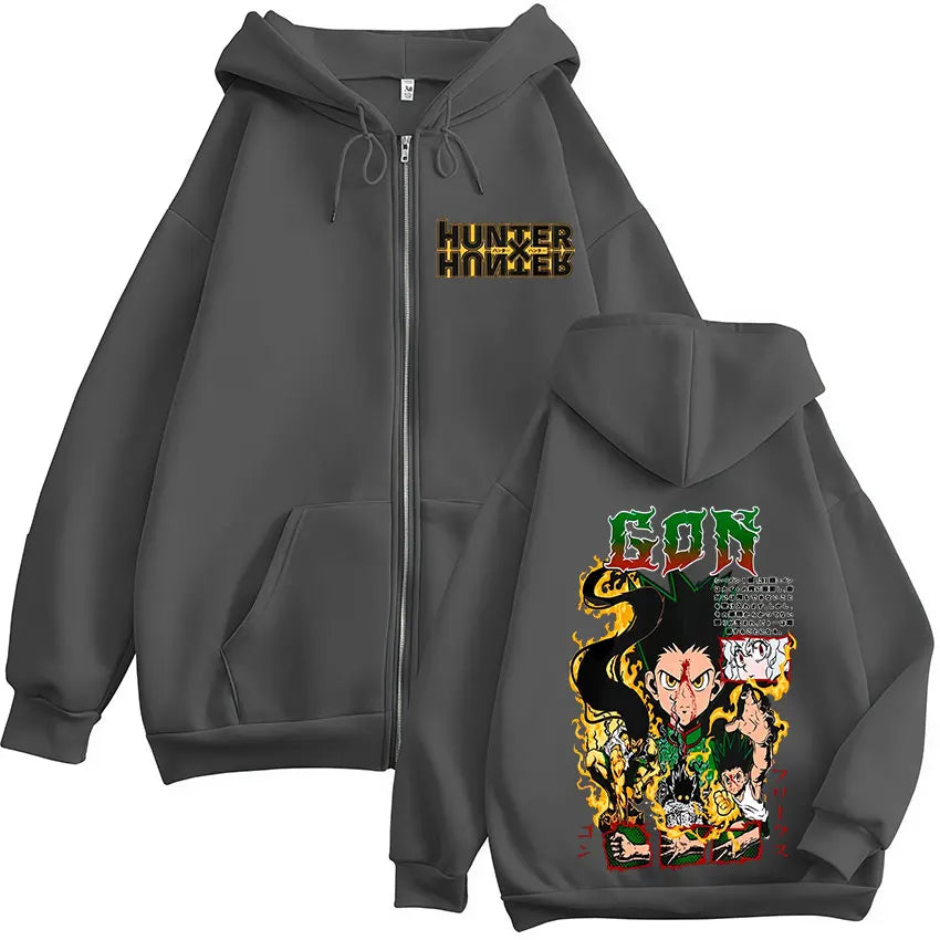 Gon Jajanken Drive Zip-Up