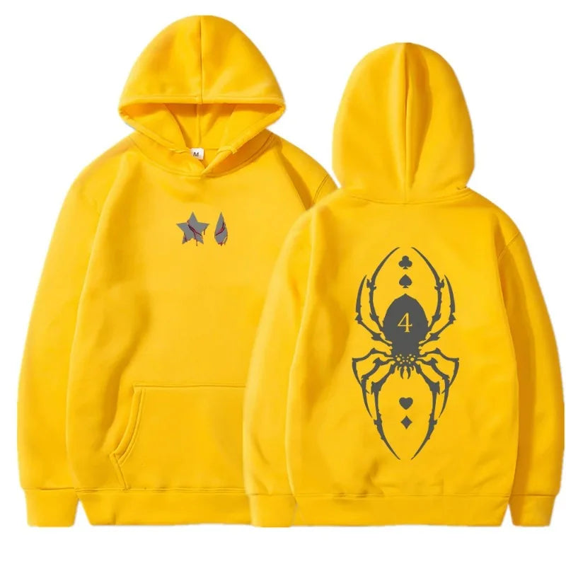 Shizuku x Hisoka Spider & Joker Hoodie