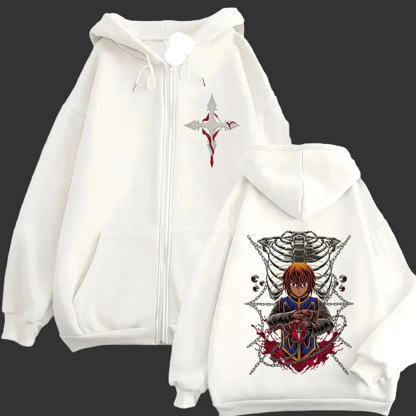 Kurapika Crimson Retribution Zip-Up