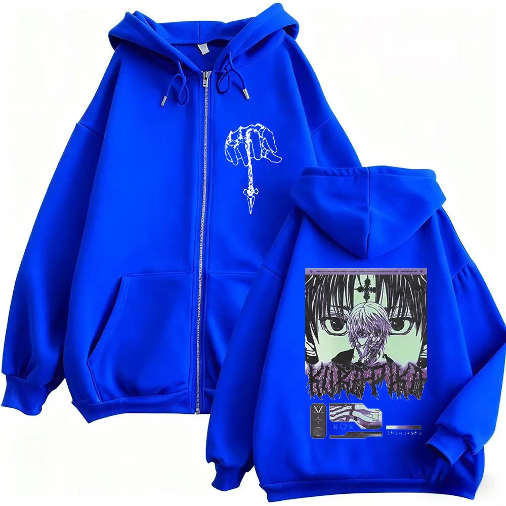 Kurapika Crimson Judgment Zip-Up