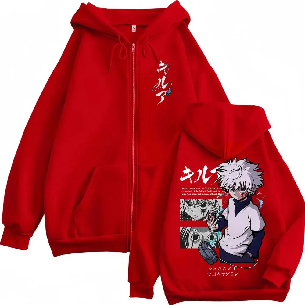 Killua Nen Current Zip-Up