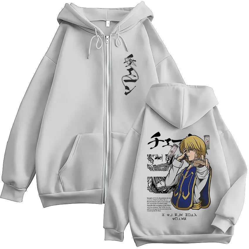 Kurapika Scarlet Vow Zip-Up