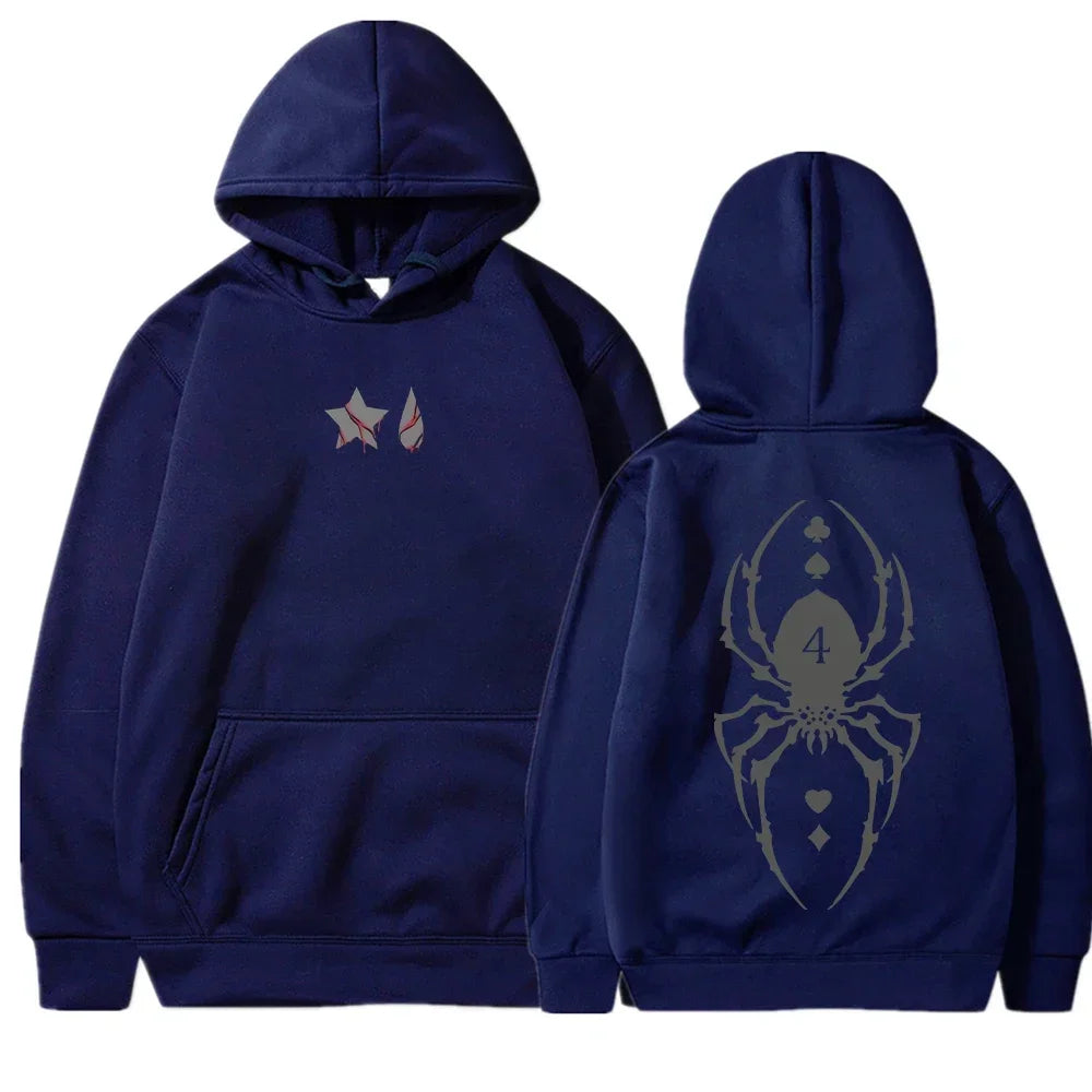 Shizuku x Hisoka Spider & Joker Hoodie