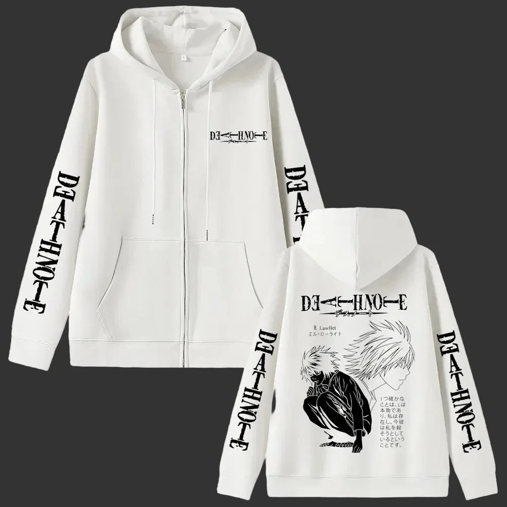 L Case Closed Zip-Up