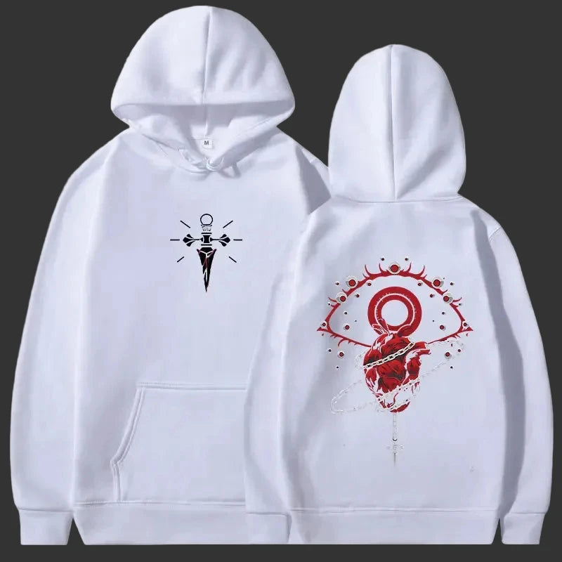 HxH Crimson Emblem Hoodie