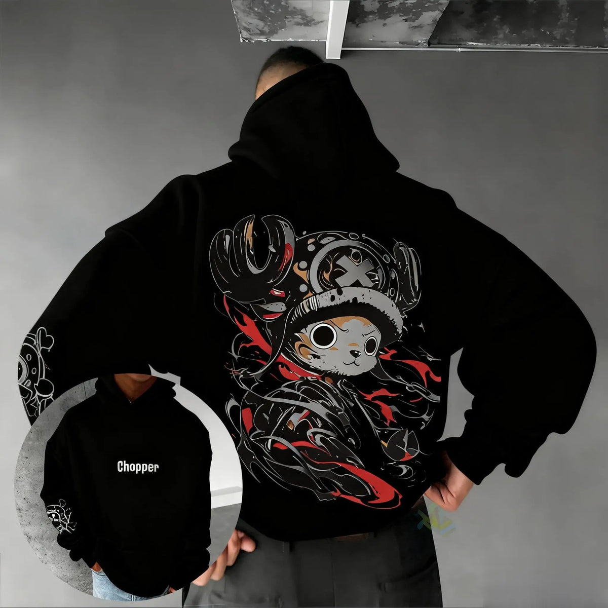 Chopper Reindeer Pirate Hoodie