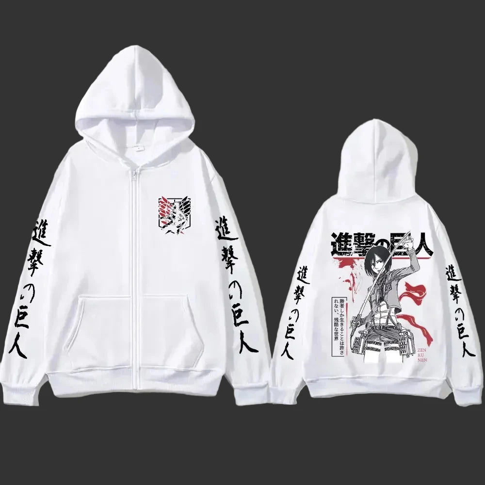 Mikasa Red Scarf Legacy Zip-Up