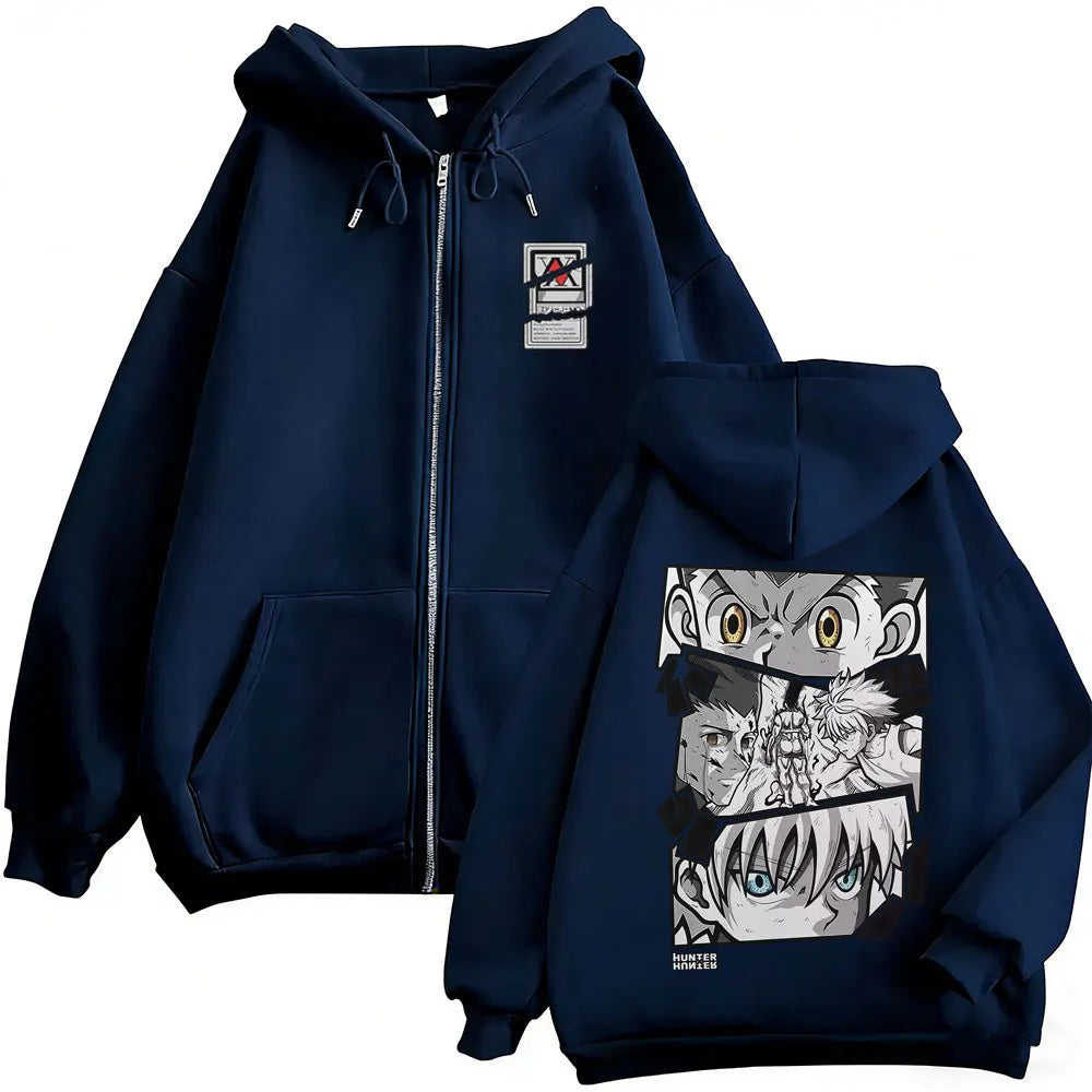 Gon x Killua Hunter Bond Zip-Up