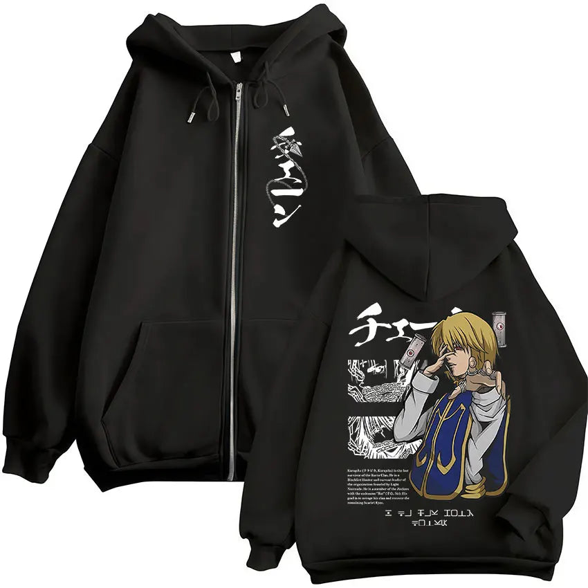 Kurapika Scarlet Vow Zip-Up