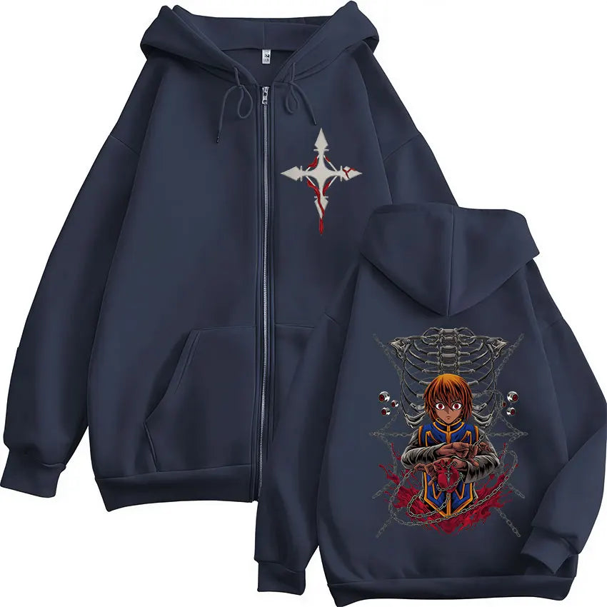 Kurapika Crimson Retribution Zip-Up