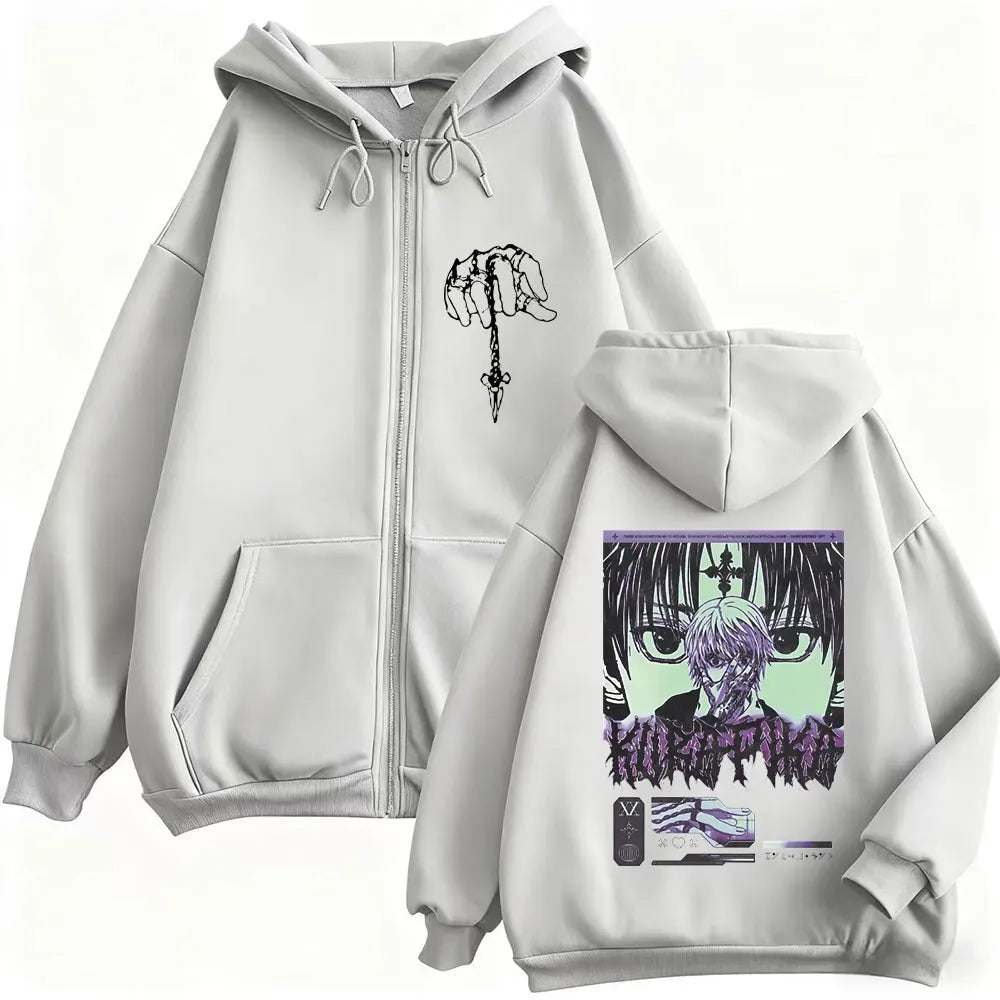 Kurapika Crimson Judgment Zip-Up