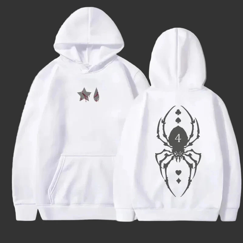Shizuku x Hisoka Spider & Joker Hoodie