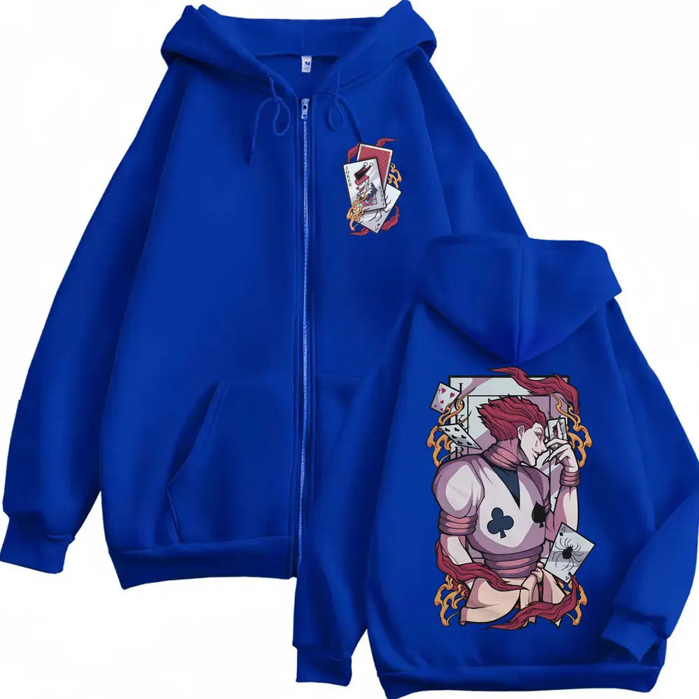 Hisoka Playing Card Zip-Up