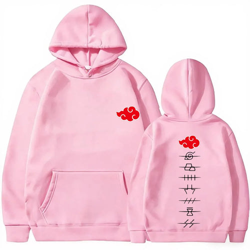Akatsuki Crimson Cloud Hoodie