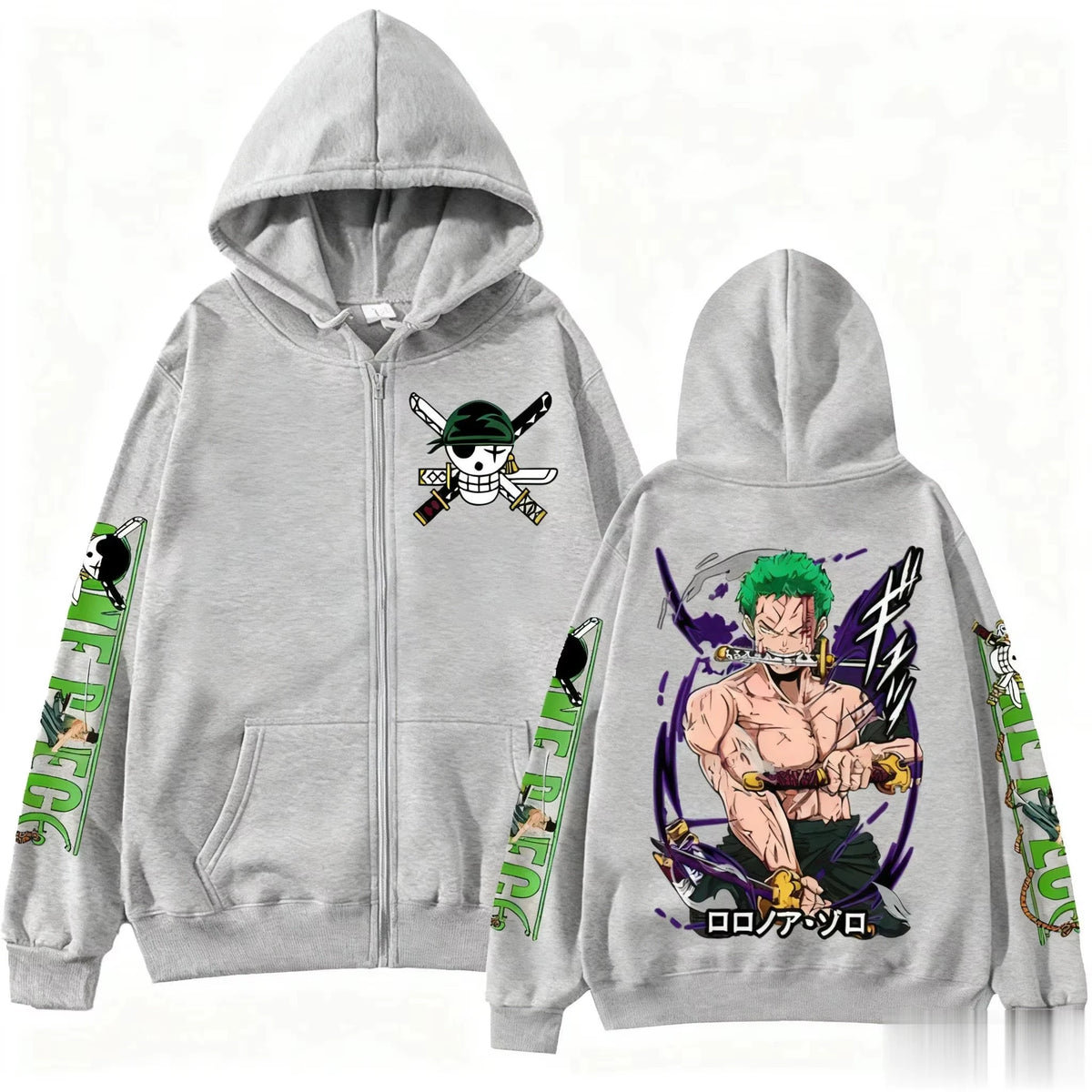 Zoro Ashura Spirit Zip-Up