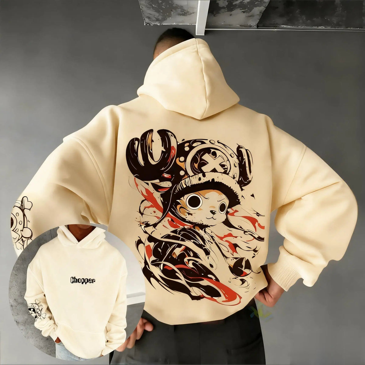 Chopper Reindeer Pirate Hoodie