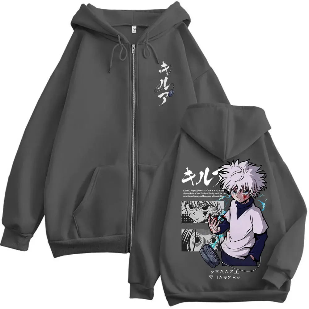 Killua Nen Current Zip-Up