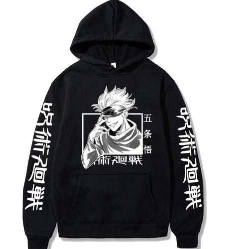 Gojo Infinity Crown Hoodie