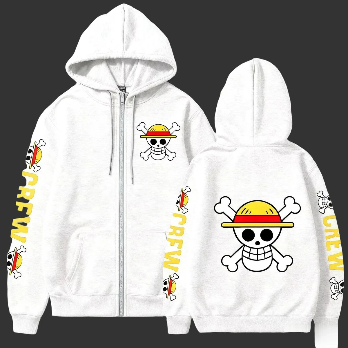 Luffy Straw Hat Rebellion Zip-Up