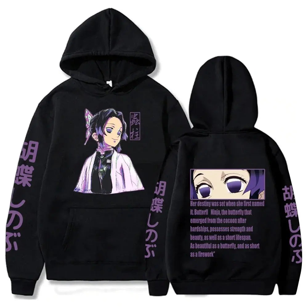 Shinobu Poison Bloom Hoodie
