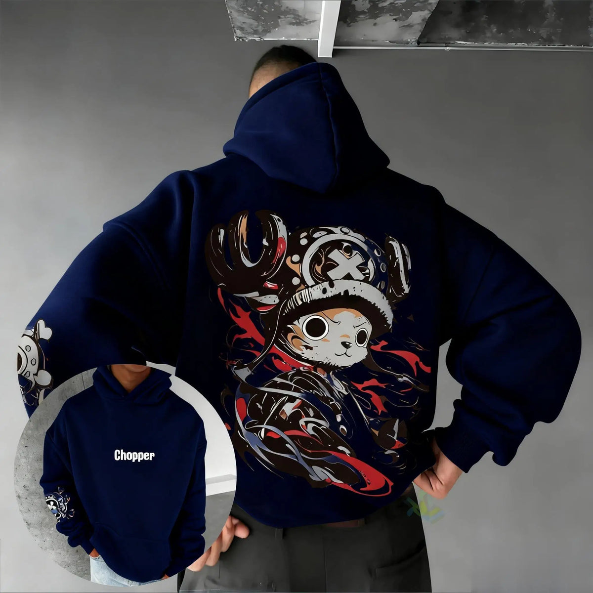 Chopper Reindeer Pirate Hoodie