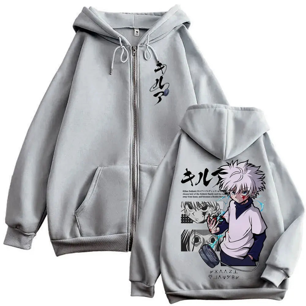 Killua Nen Current Zip-Up