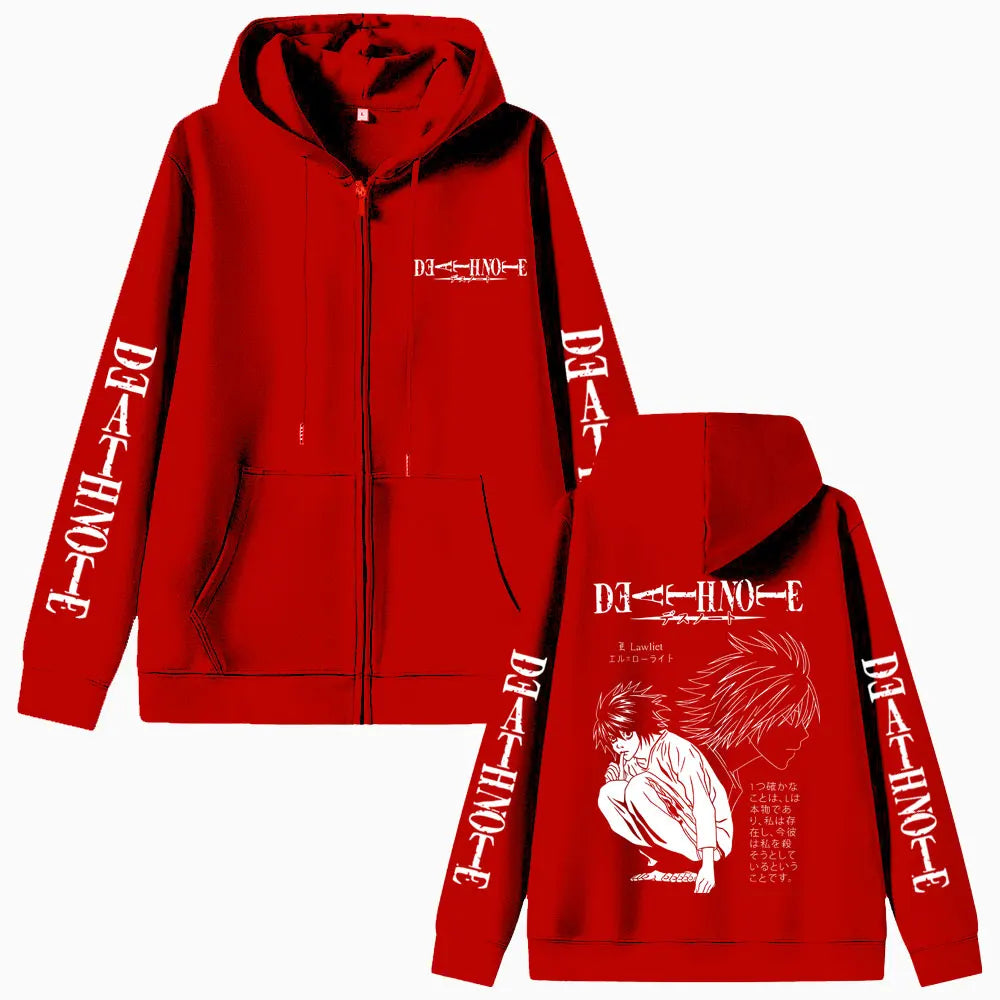 L Case Closed Zip-Up