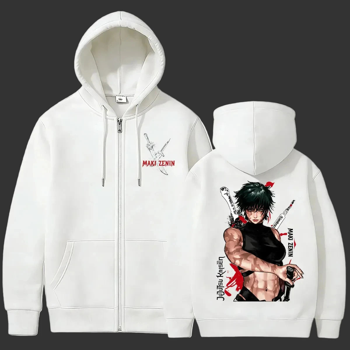 Maki Cursed Weapon Zip-Up