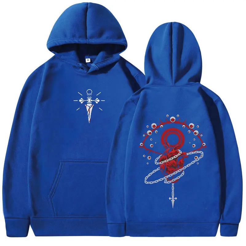 HxH Crimson Emblem Hoodie