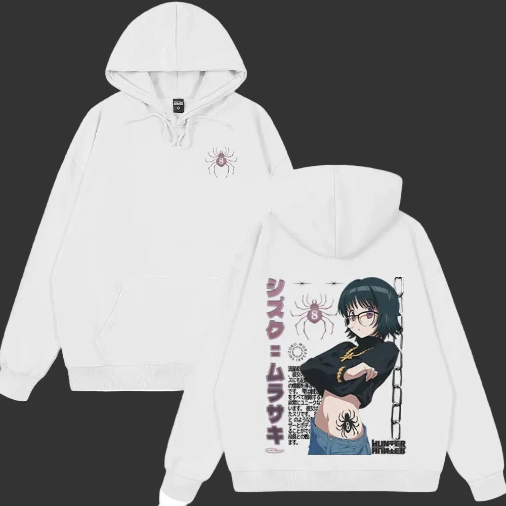 Shizuku Black Web Hoodie