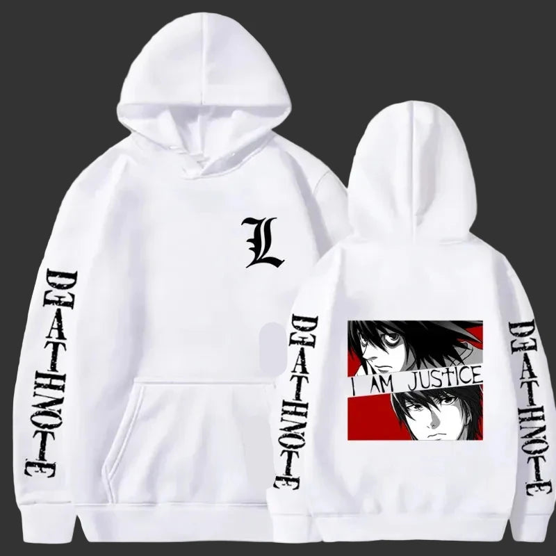 L x Light Kira vs Justice Hoodie