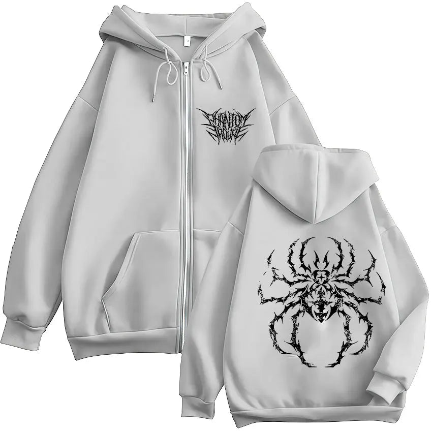 Shizuku Spider Veil Zip-Up