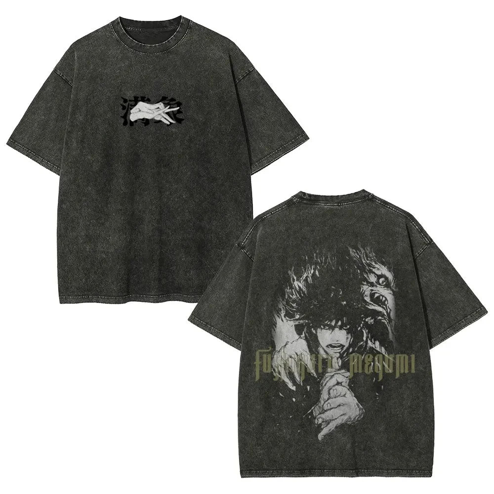 Megumi Fushiguro Vintage Anime T-Shirt