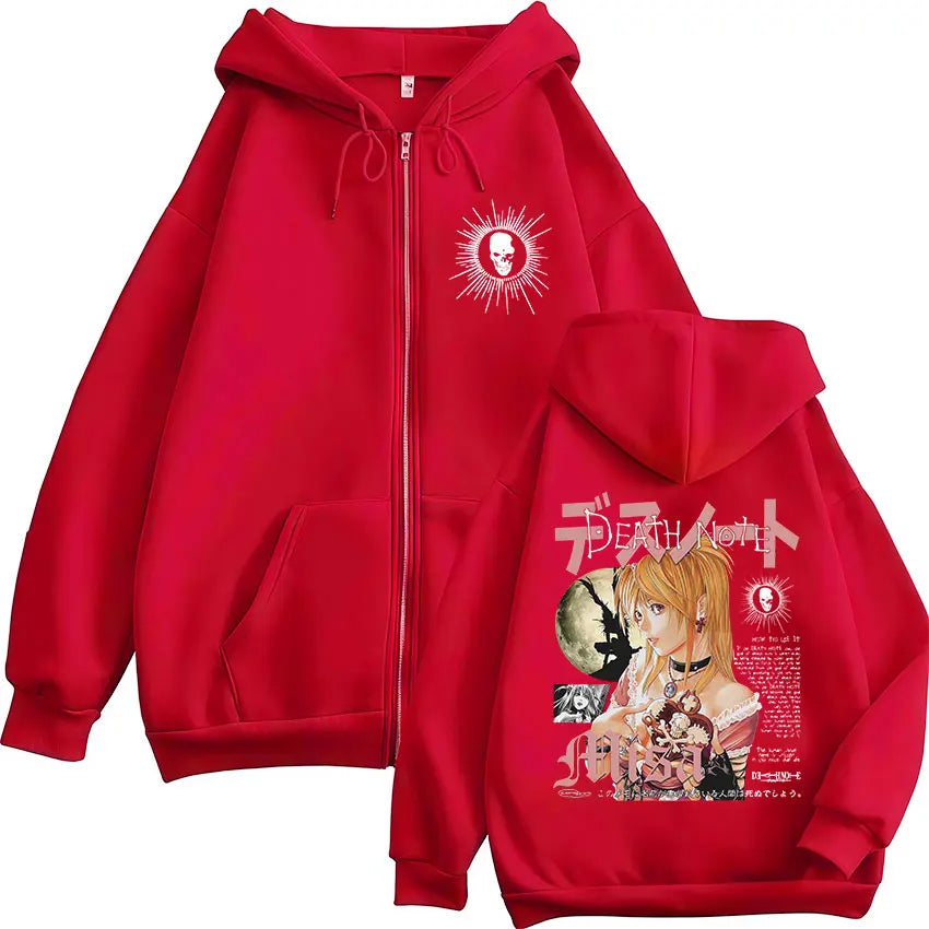 Misa Midnight Roses Zip-Up