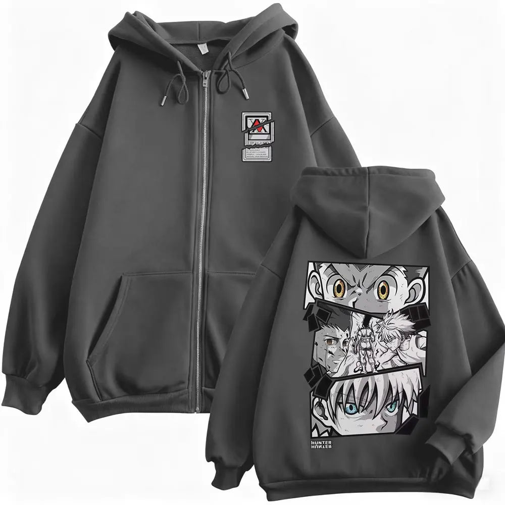 Gon x Killua Hunter Bond Zip-Up