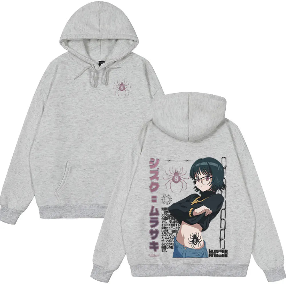 Shizuku Black Web Hoodie