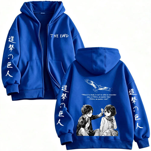 Eren The End Zip-Up