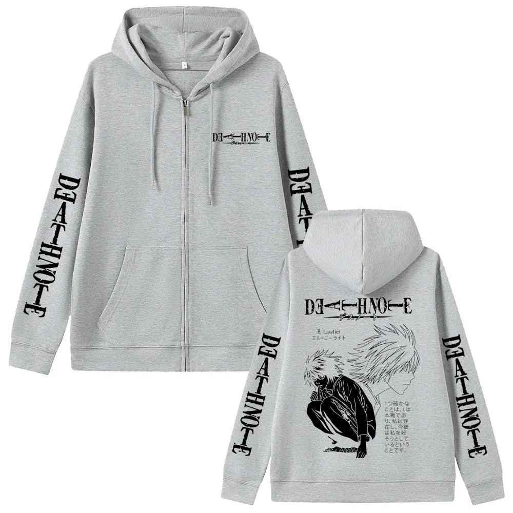 L Case Closed Zip-Up