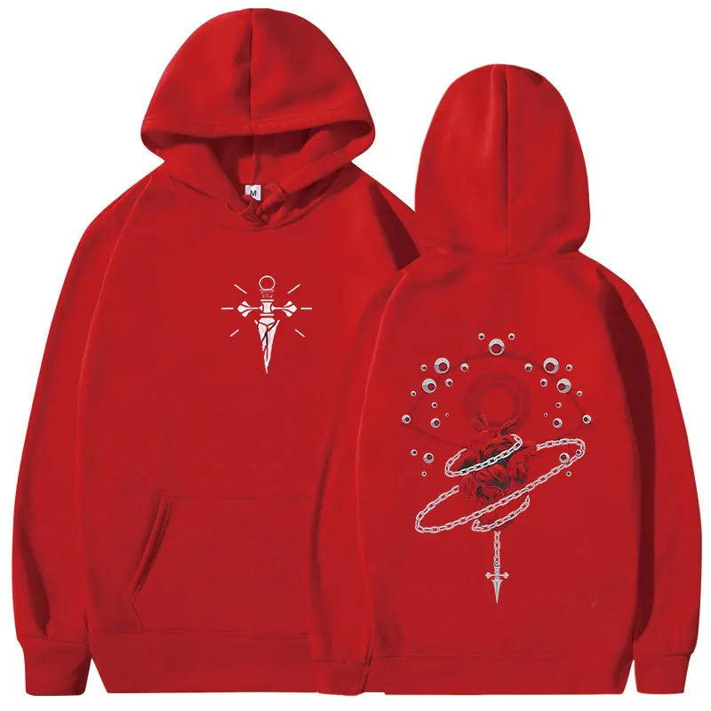 HxH Crimson Emblem Hoodie