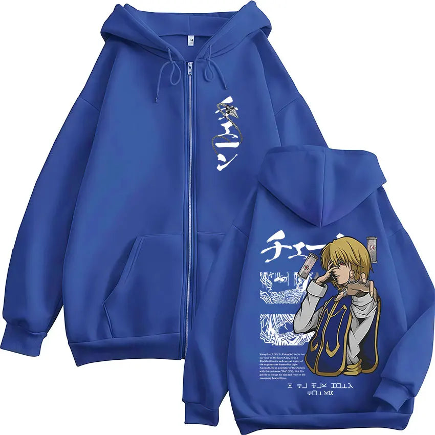 Kurapika Scarlet Vow Zip-Up